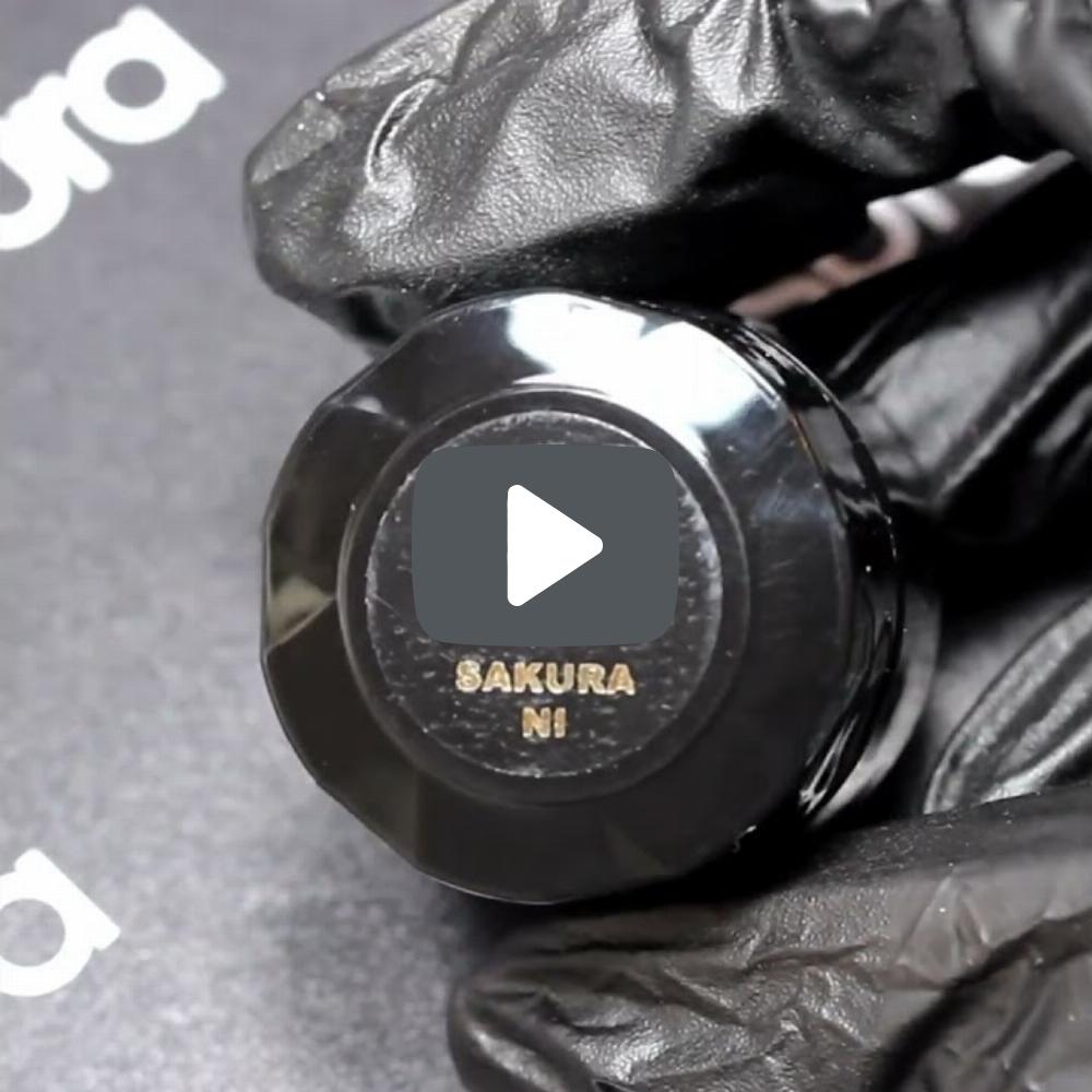 Паста SAKURA NI для японского маникюра с кератином, 5 гр - превью