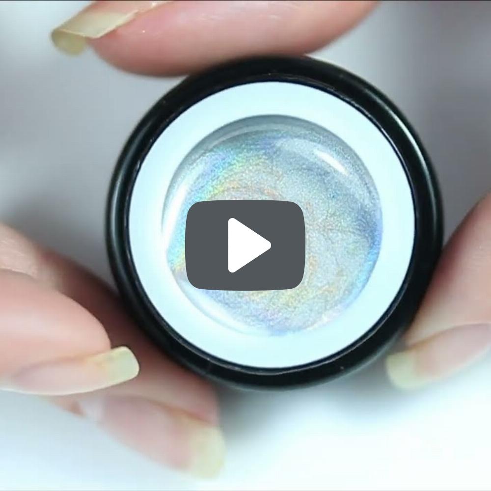 Гель краска MASU MASU Liquid Holochrome, 5 гр., голографическая с зеркальным эффектом - превью