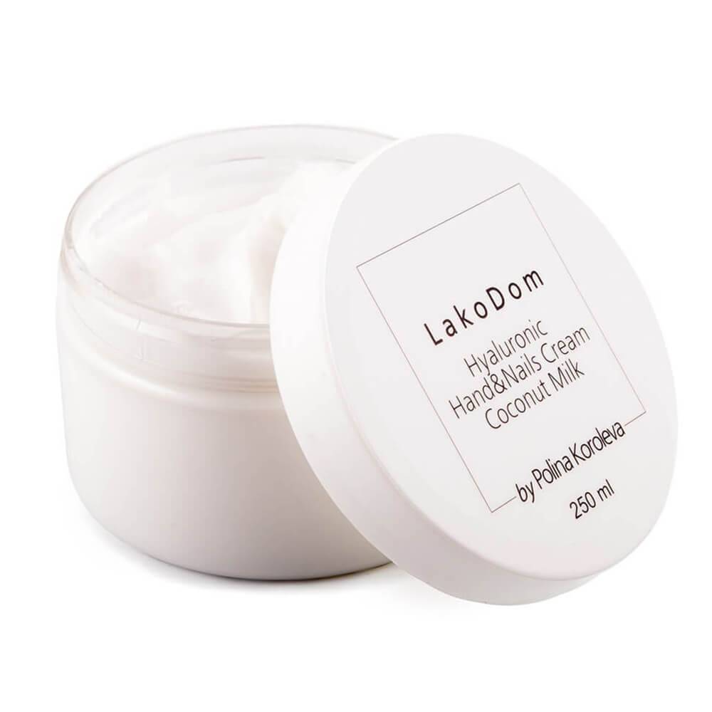 Гиалуроновый крем для рук и ногтей «COCONUT MILK» 8015